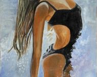 Donna al mare / Woman at the sea