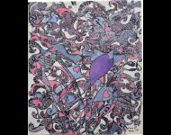 Cuore lilla / Violet heart