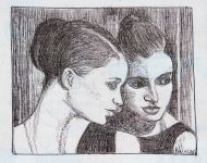 Donna allo specchio / Woman at the mirror