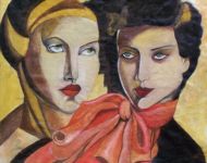 Le amiche - Omaggio a Lempicka / Friends - Homage to Lempicka