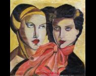 Le amiche - Omaggio a Lempicka / Friends - Homage to Lempicka