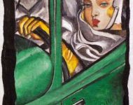 L'automobile - Omaggio a Lempicka / The automobile - Homage to Lempicka